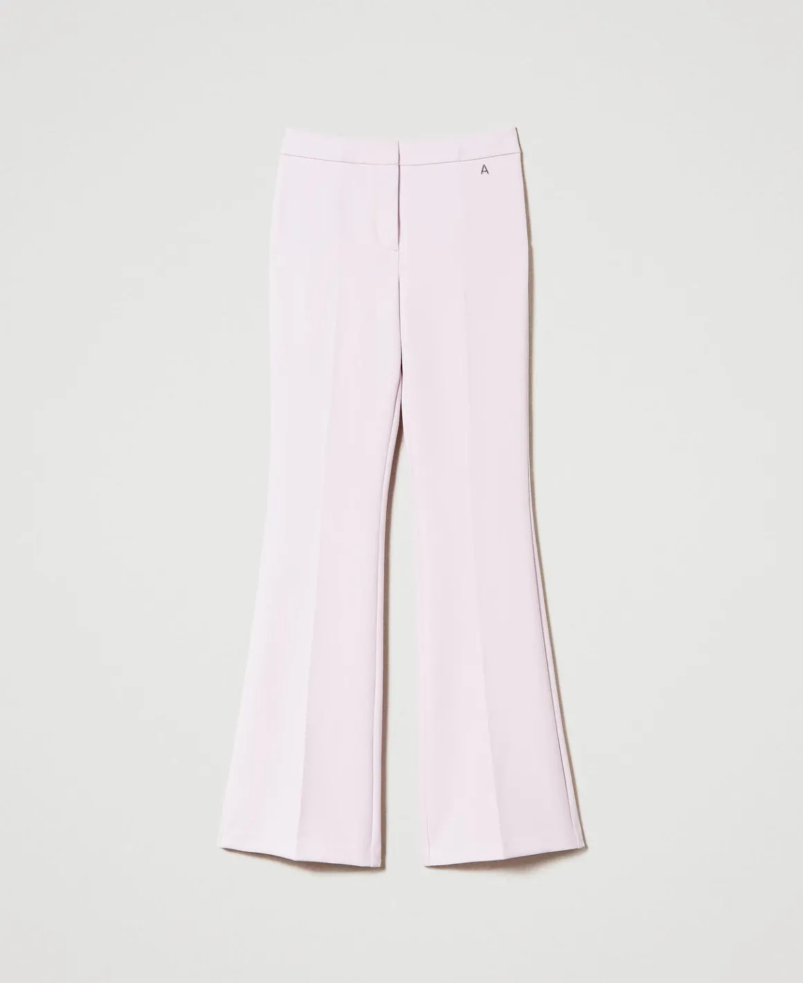 TWINSET Milano Pantaloni Flare In Crêpe Cady | Pantaloni Flare