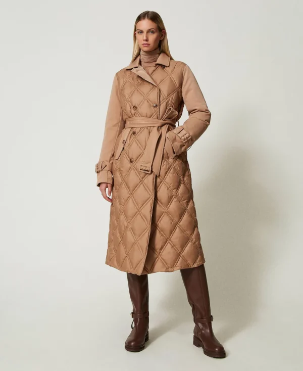 TWINSET Milano Piumino Doppiopetto Trapuntato | Giacche E Piumini