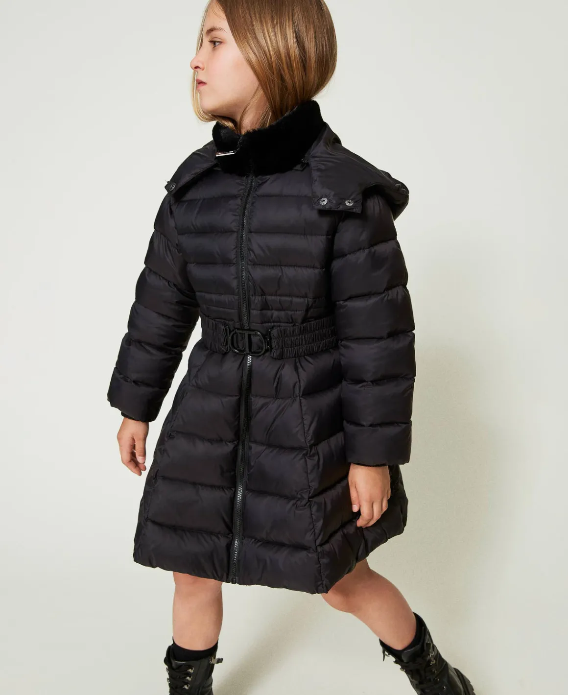 TWINSET Milano Piumino Trapuntato Con Cintura Oval T | Giacche E Capispalla