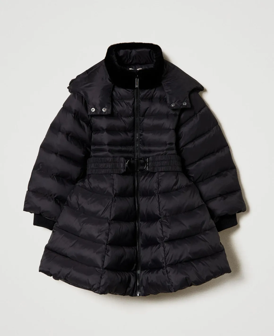 TWINSET Milano Piumino Trapuntato Con Cintura Oval T | Giacche E Capispalla