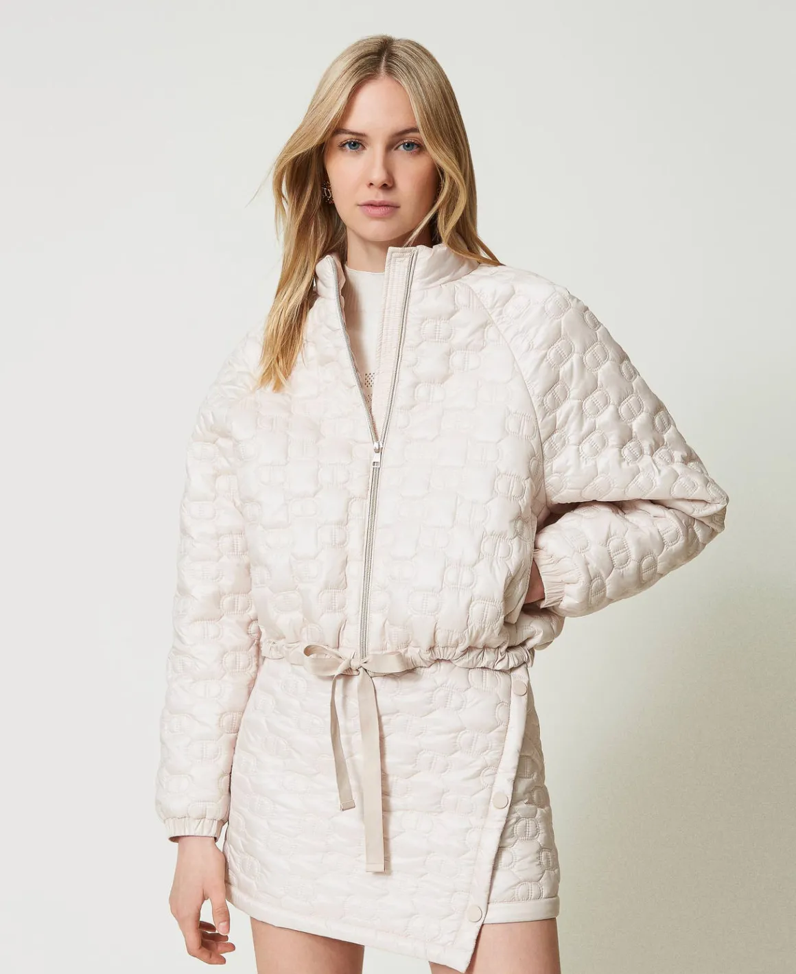 TWINSET Milano Piumino Trapuntato Con Oval T | Giacche E Piumini