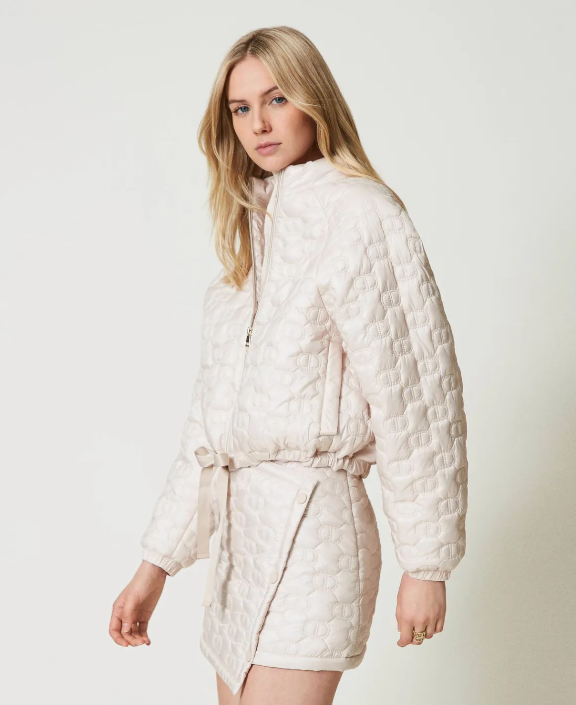TWINSET Milano Piumino Trapuntato Con Oval T | Giacche E Piumini