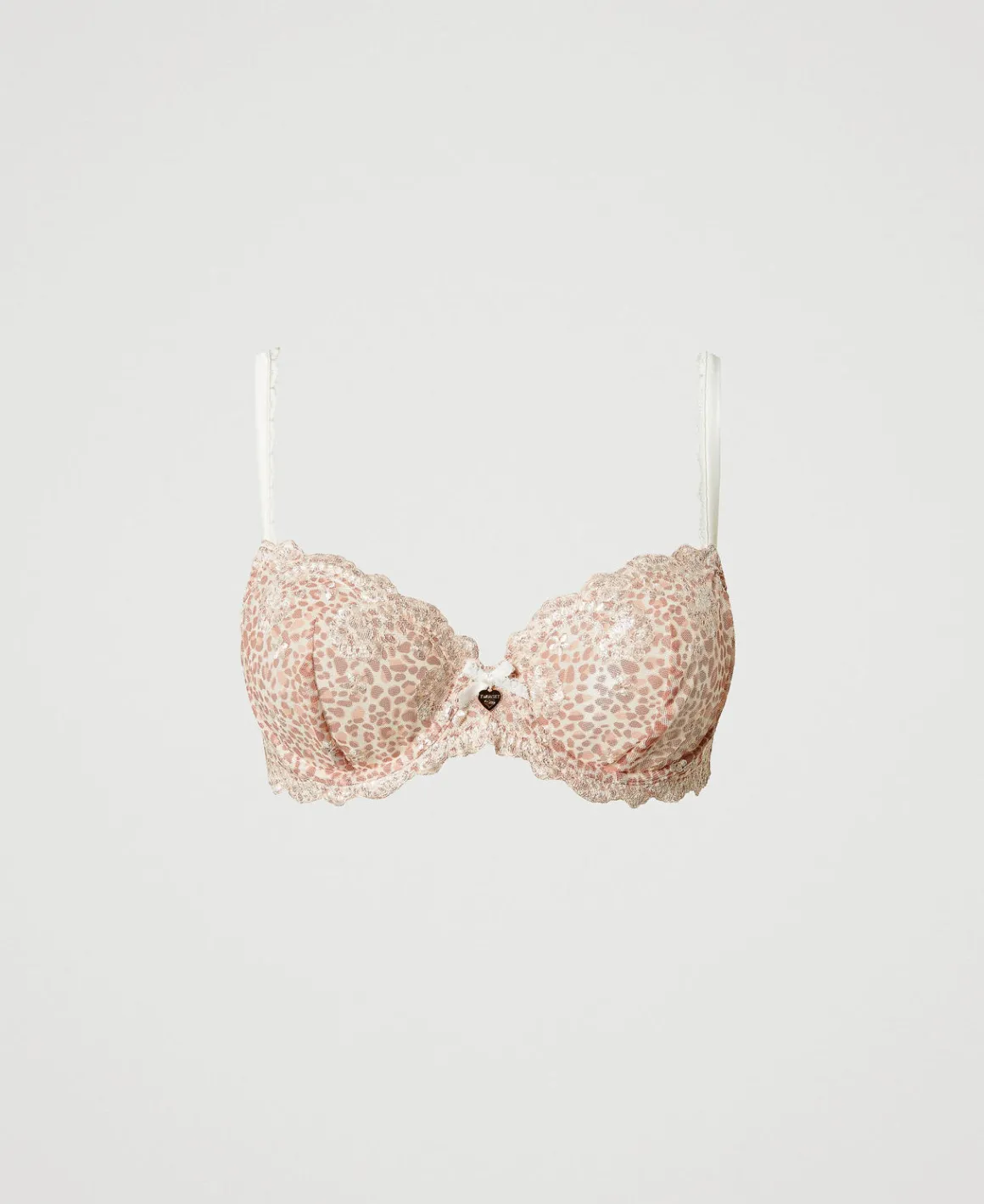 TWINSET Milano Reggiseno Con Ferretto In Tulle Animalier | Intimo E Nightwear