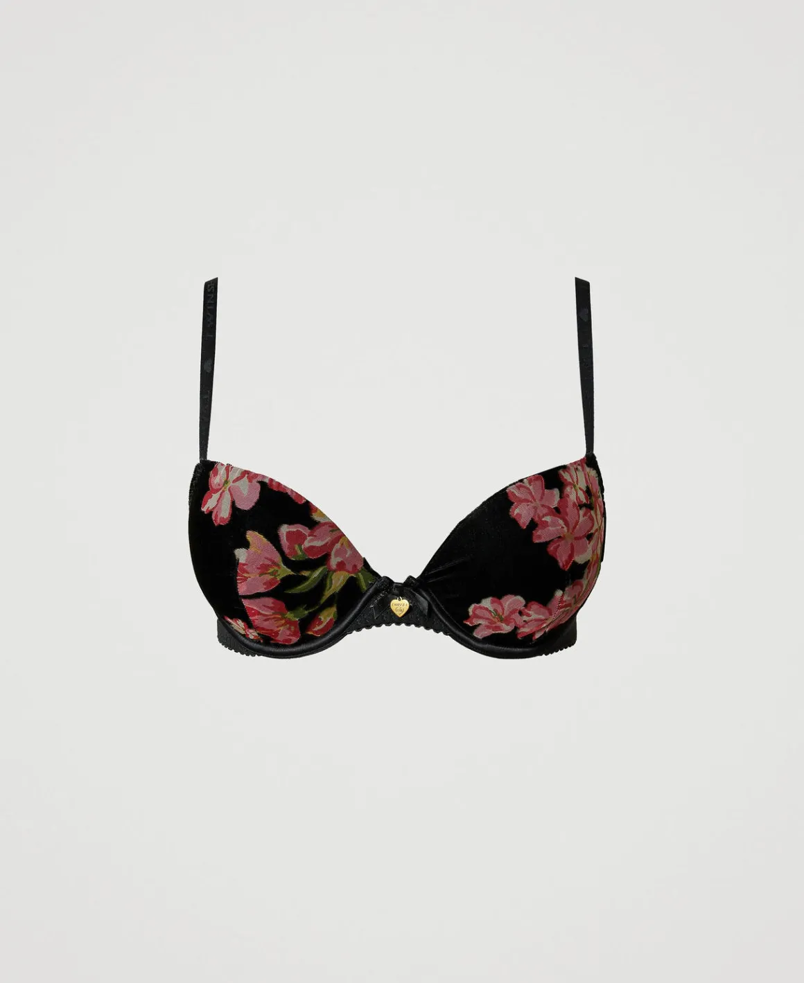 TWINSET Milano Reggiseno Push-up In Velluto Dévoré | Intimo E Nightwear