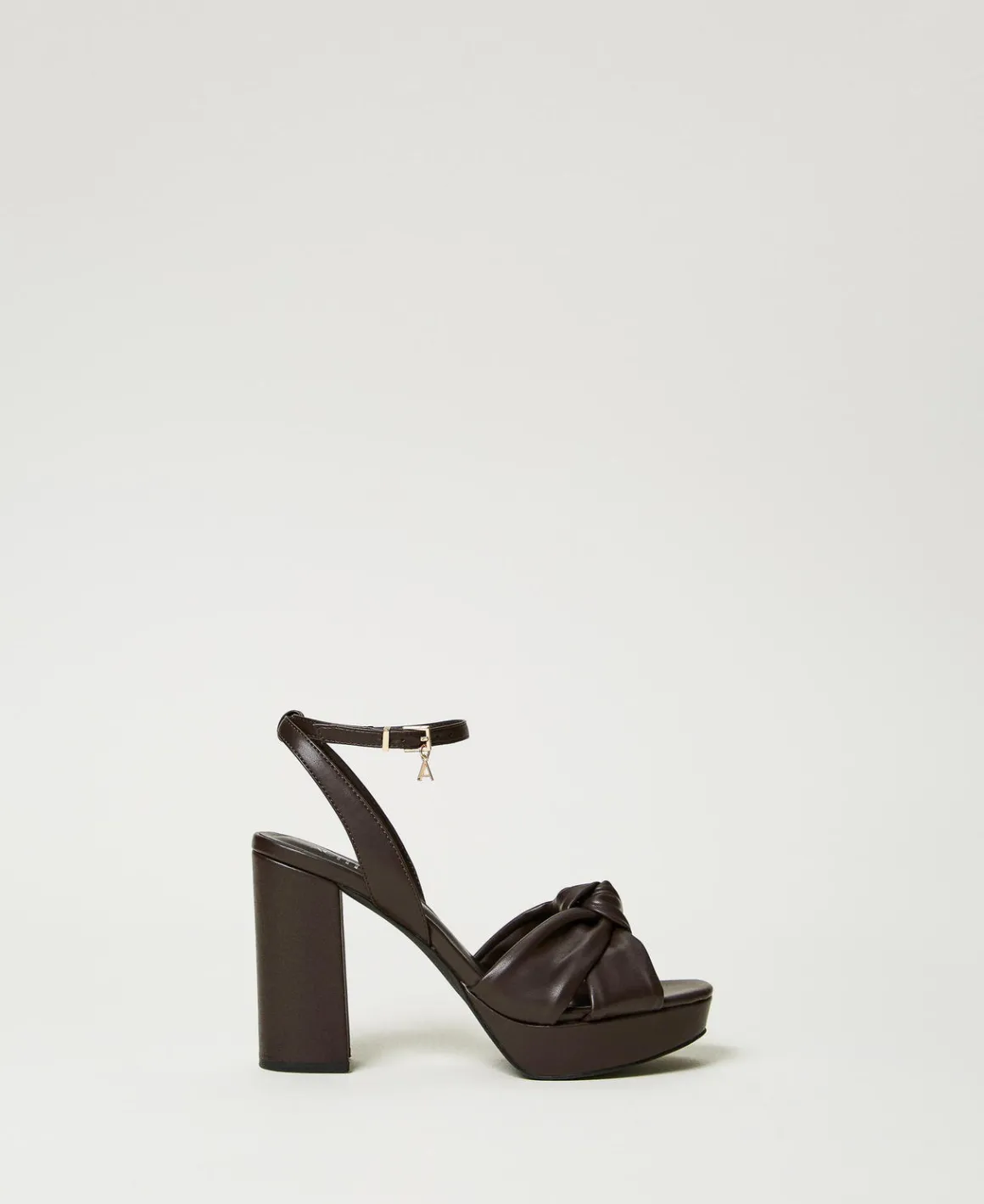 TWINSET Milano Sandali Platform Con Nodo | Scarpe Con Tacco | Decolleté E Sandali