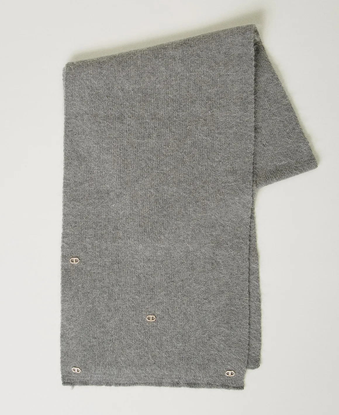 TWINSET Milano Sciarpa In Maglia Con Oval T | Sciarpe