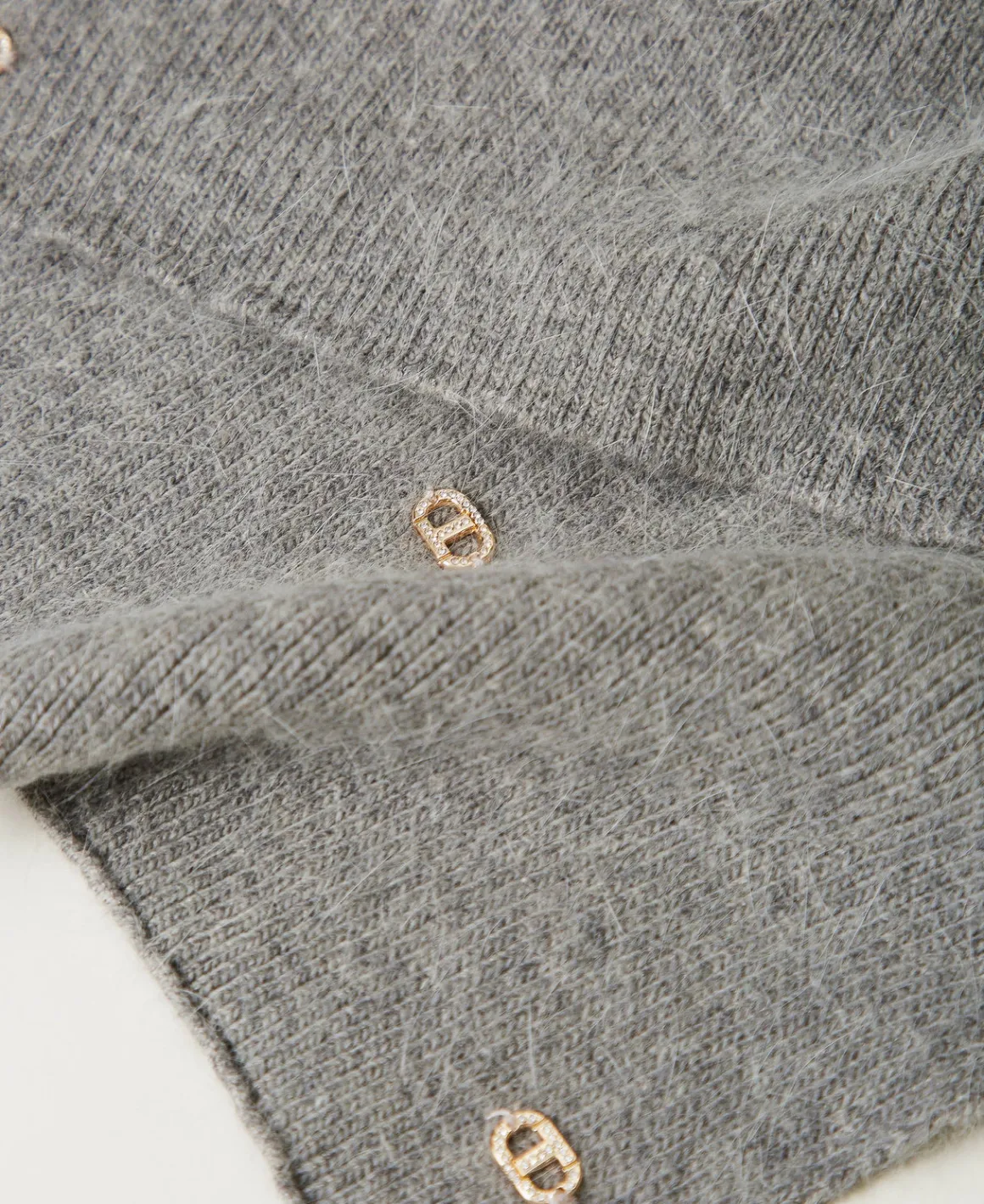 TWINSET Milano Sciarpa In Maglia Con Oval T | Sciarpe