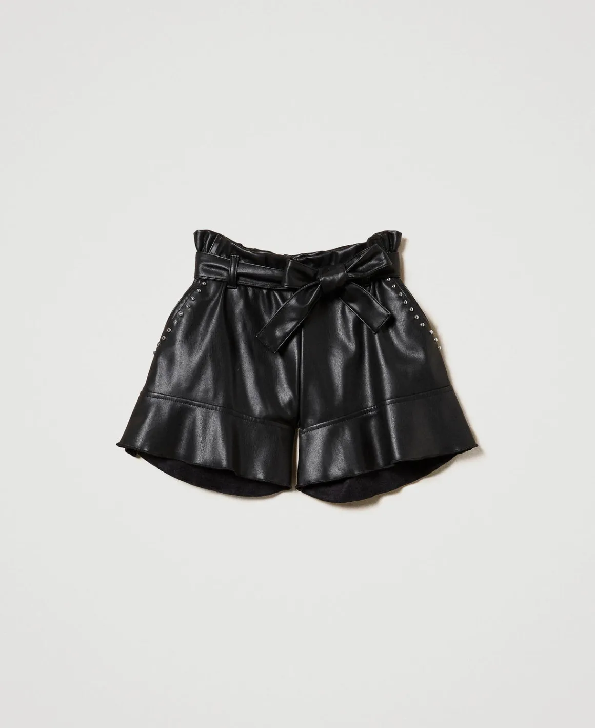 TWINSET Milano Shorts Flare Con Borchie | Pantaloni E Jeans