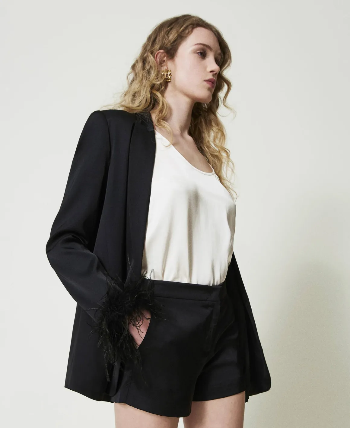 TWINSET Milano Shorts In Raso | Shorts