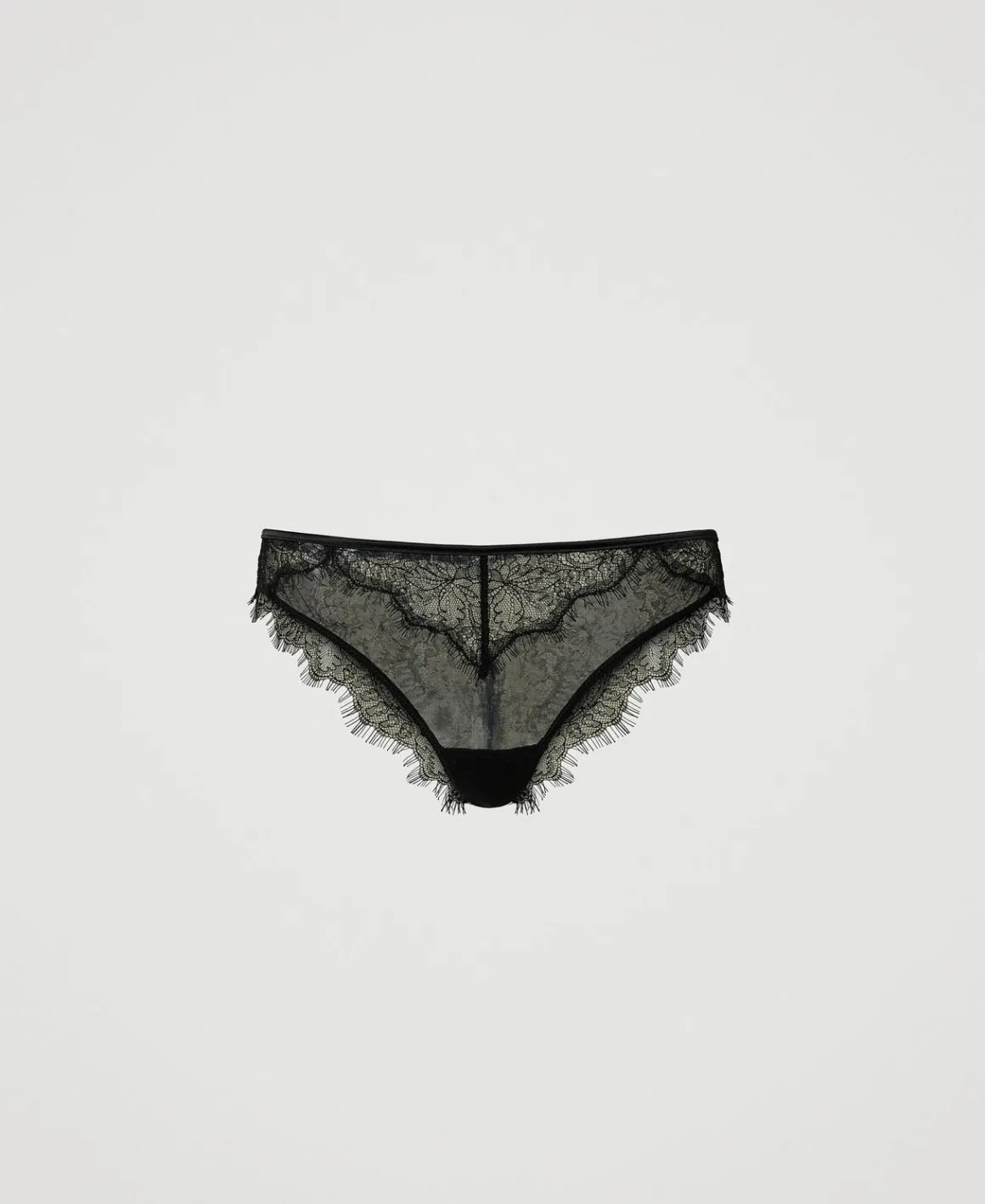 TWINSET Milano Slip Brasiliana In Pizzo E Tulle | Intimo E Nightwear