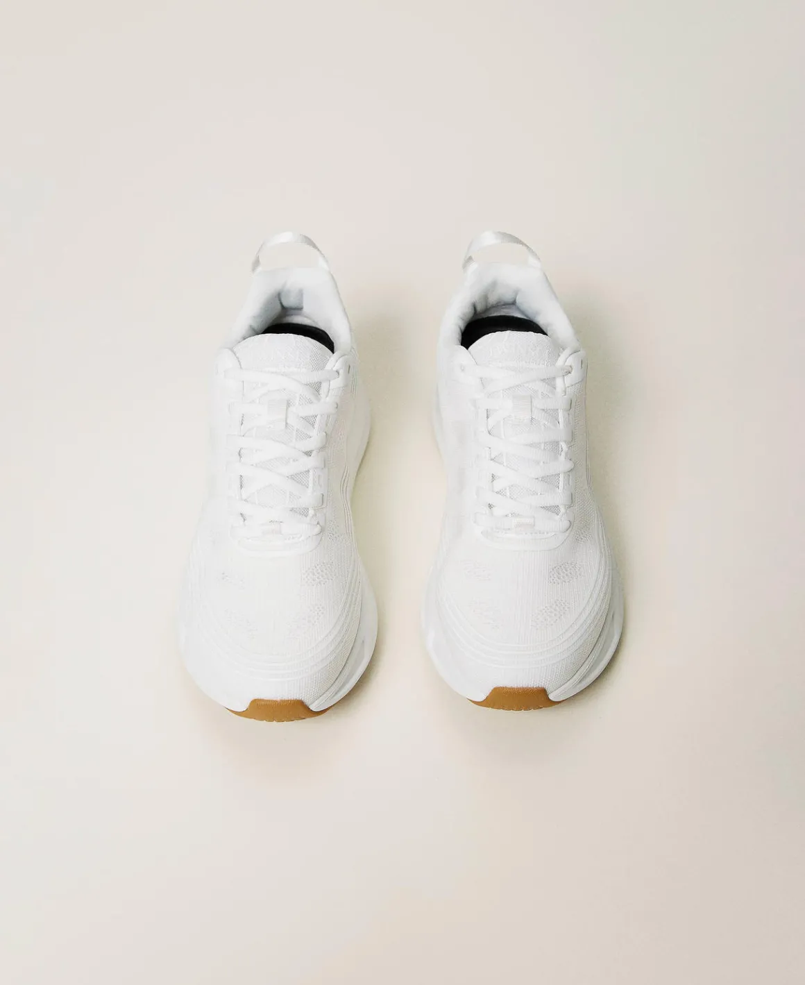 TWINSET Milano Sneakers Fessura A Righe Con Logo | Scarpe Basse | Sneakers