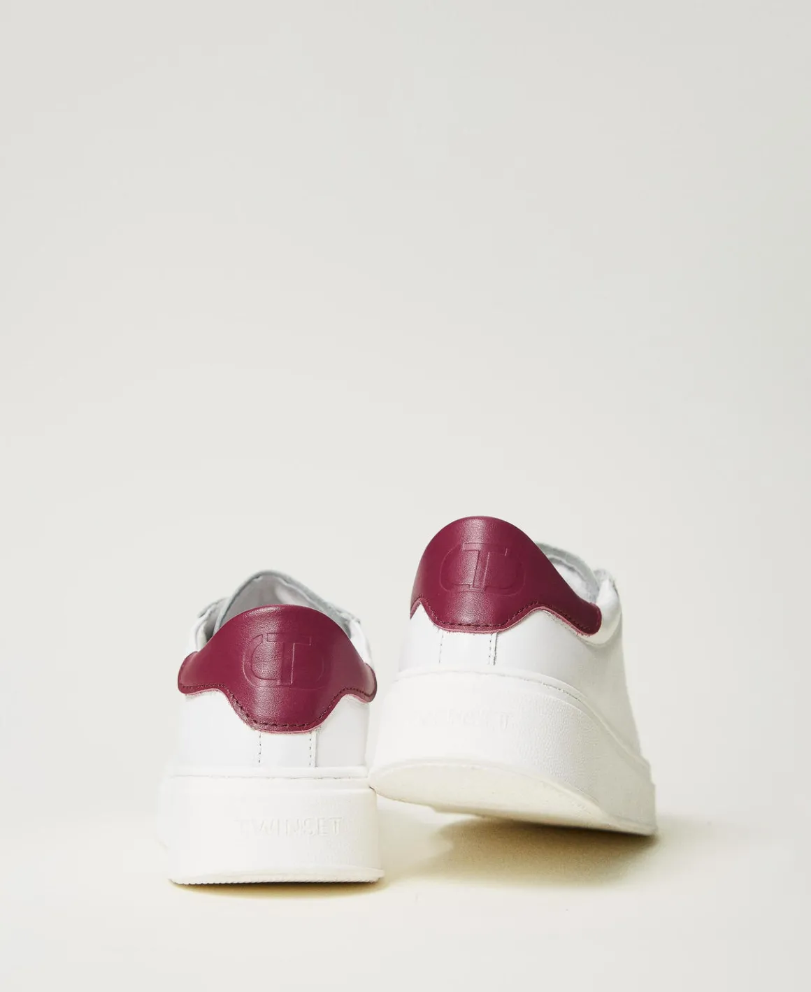 TWINSET Milano Sneakers In Pelle Con Logo | Scarpe