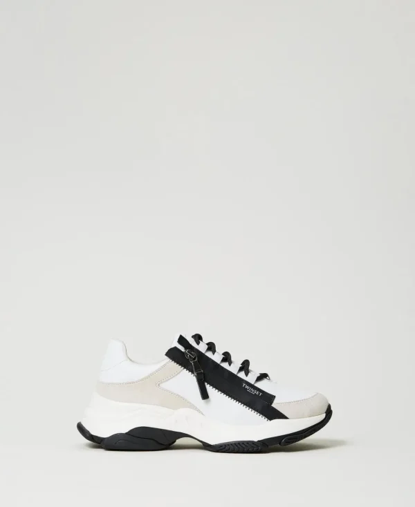 TWINSET Milano Sneakers Running Con Zip | Scarpe Basse | Sneakers