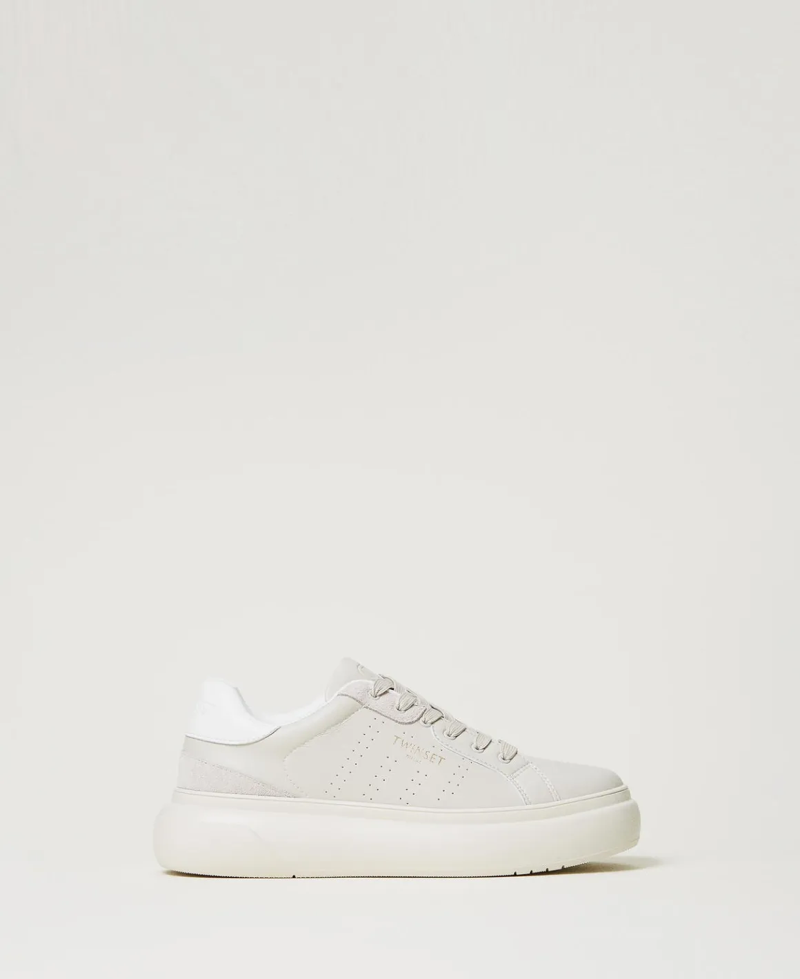 TWINSET Milano Sneakers Traforate Con Logo | Scarpe Basse | Sneakers