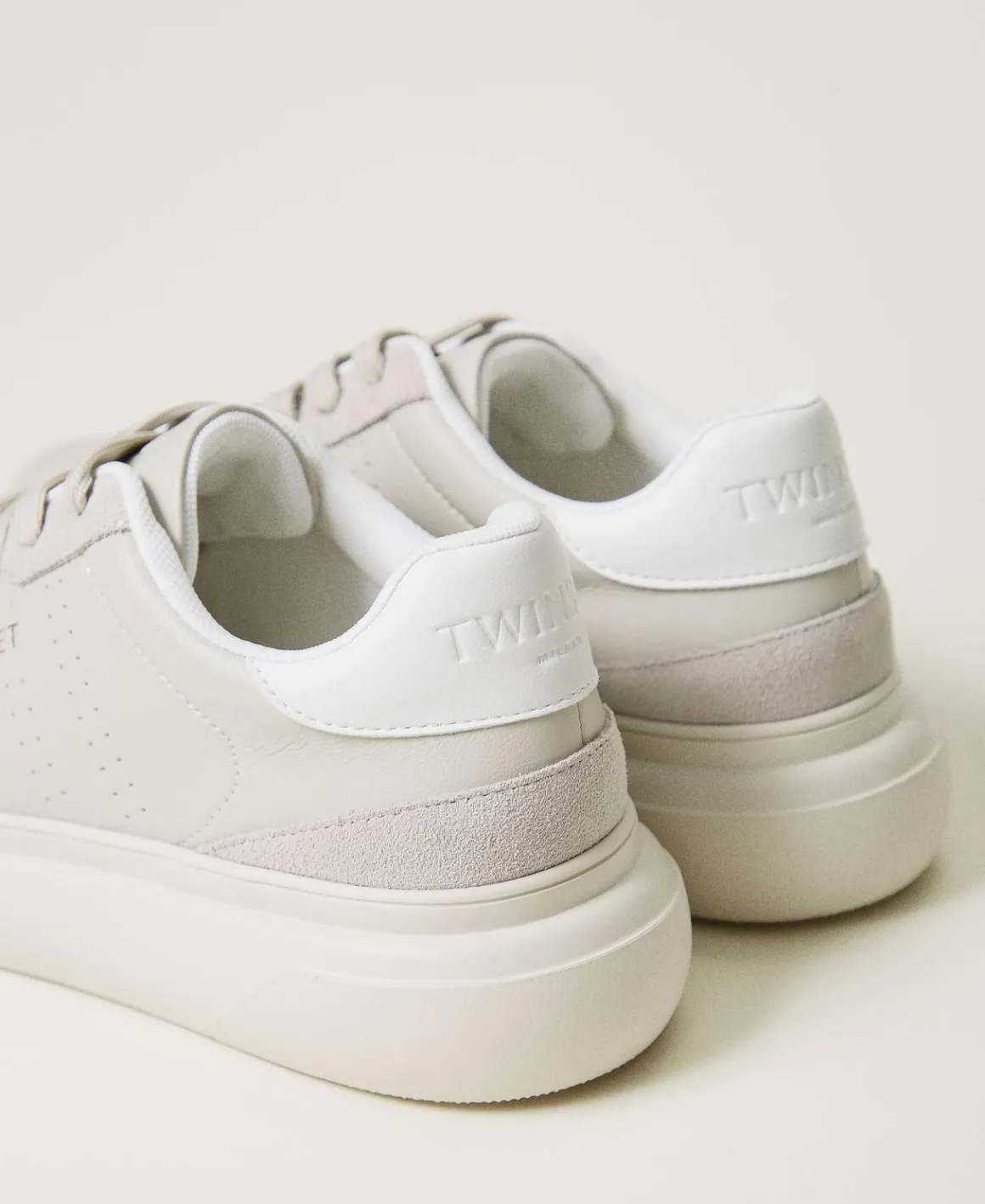 TWINSET Milano Sneakers Traforate Con Logo | Scarpe Basse | Sneakers