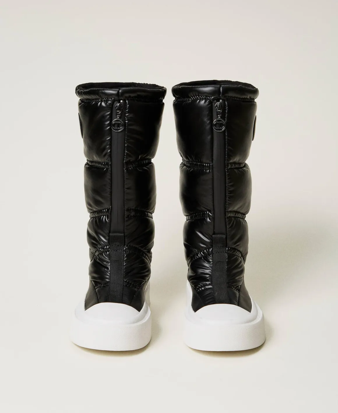 TWINSET Milano Stivali Imbottiti Con Logo | Scarpe Basse | Stivali E Stivaletti