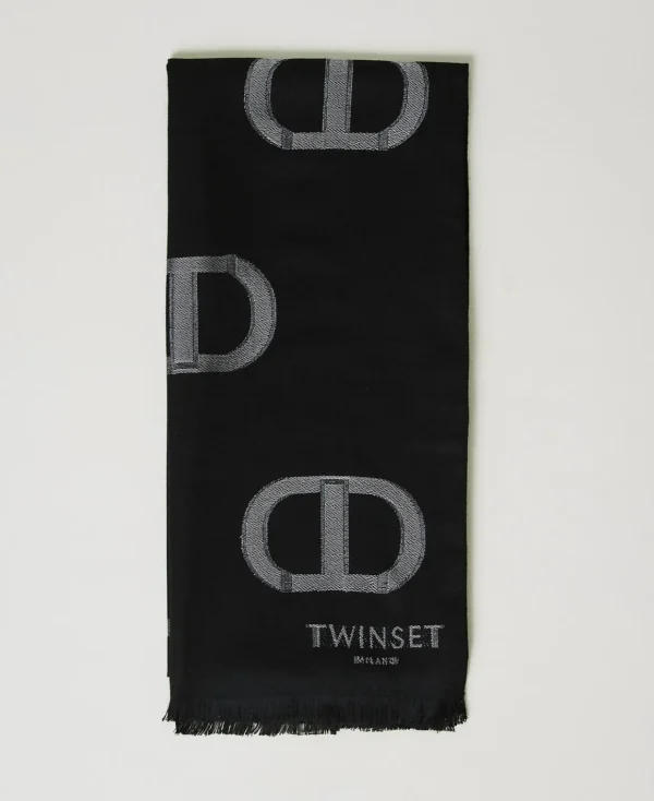 TWINSET Milano Stola A Fantasia Oval T Fil Coupé | Sciarpe