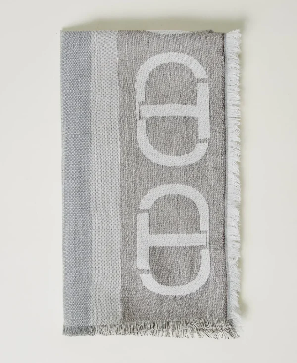 TWINSET Milano Stola Jacquard Con Oval T | Sciarpe
