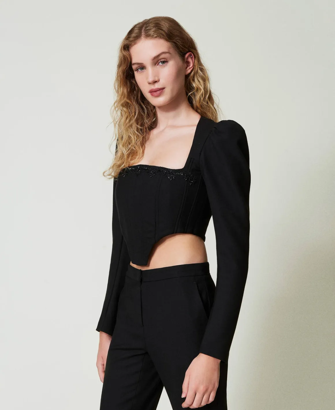 TWINSET Milano Top Bustier Con Ricamo | T-Shirt E Top