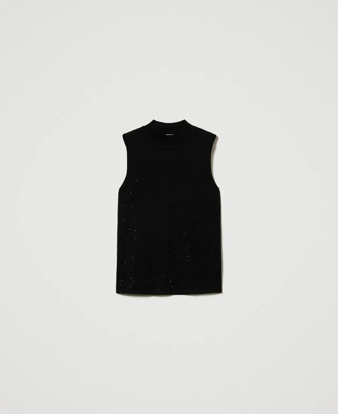 TWINSET Milano Top In Maglia Con Strass In Dégradé | T-Shirt E Top