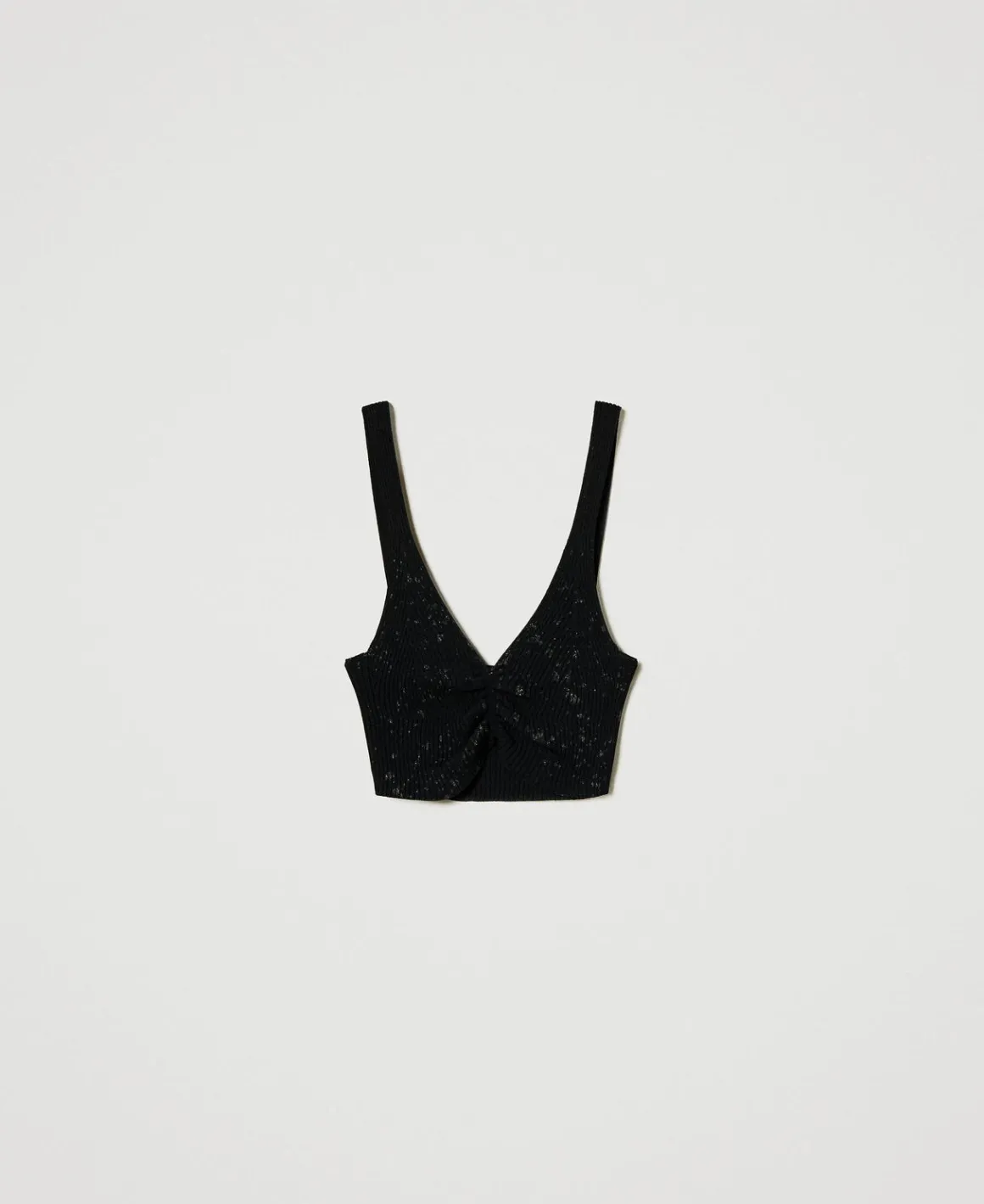 TWINSET Milano Top MYFO In Maglia Con Stampa Glitter | T-Shirt E Top