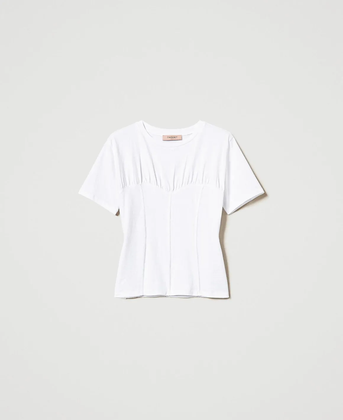 TWINSET Milano T-shirt Con Costruzione Bustier | T-Shirt E Top