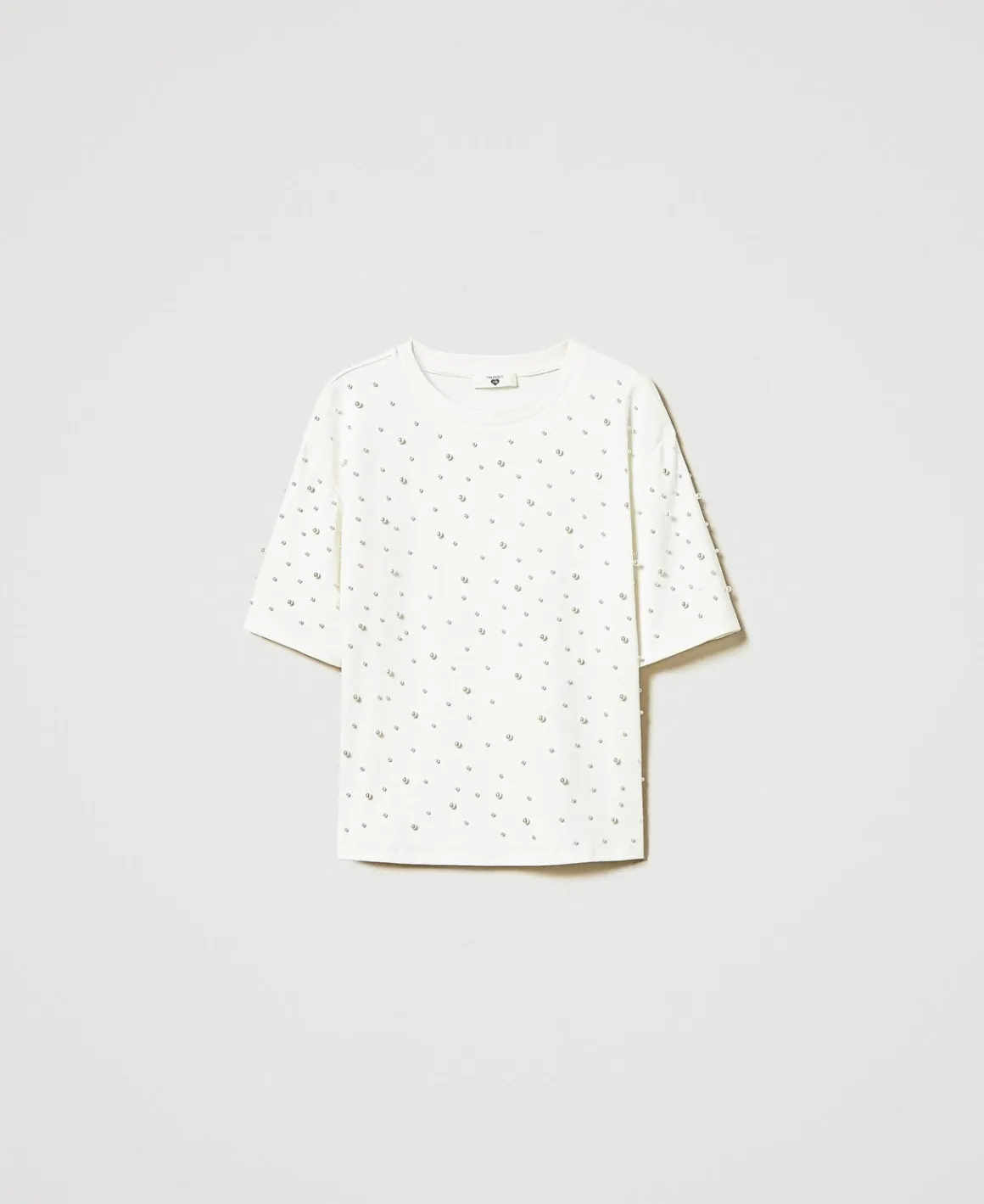 TWINSET Milano T-shirt Con Perle | T-Shirt E Top