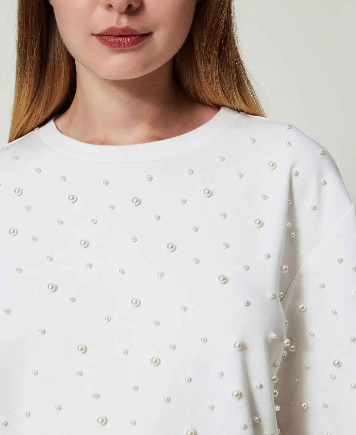 TWINSET Milano T-shirt Con Perle | T-Shirt E Top