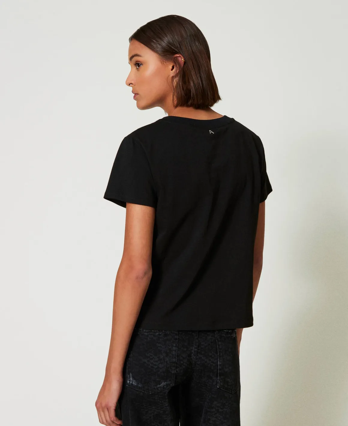 TWINSET Milano T-shirt Con Ricami In Organza | T-Shirt E Top