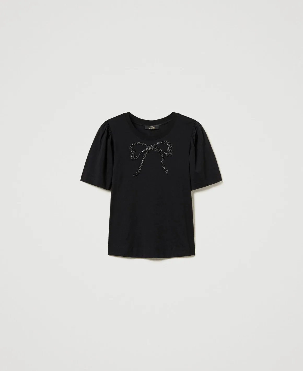 TWINSET Milano T-shirt Con Ricamo A Fiocco | T-Shirt E Top
