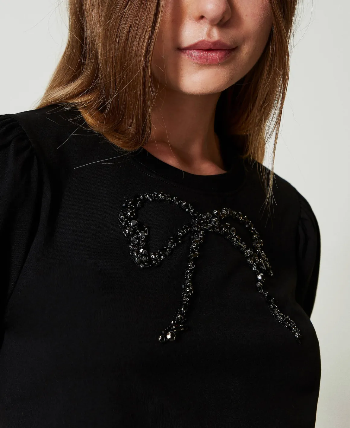 TWINSET Milano T-shirt Con Ricamo A Fiocco | T-Shirt E Top