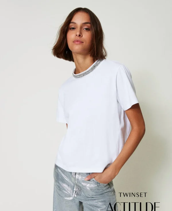TWINSET Milano T-shirt Con Ricamo A Mano | T-Shirt E Top