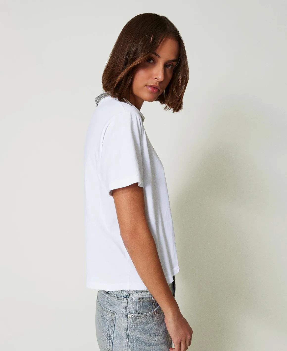 TWINSET Milano T-shirt Con Ricamo A Mano | T-Shirt E Top