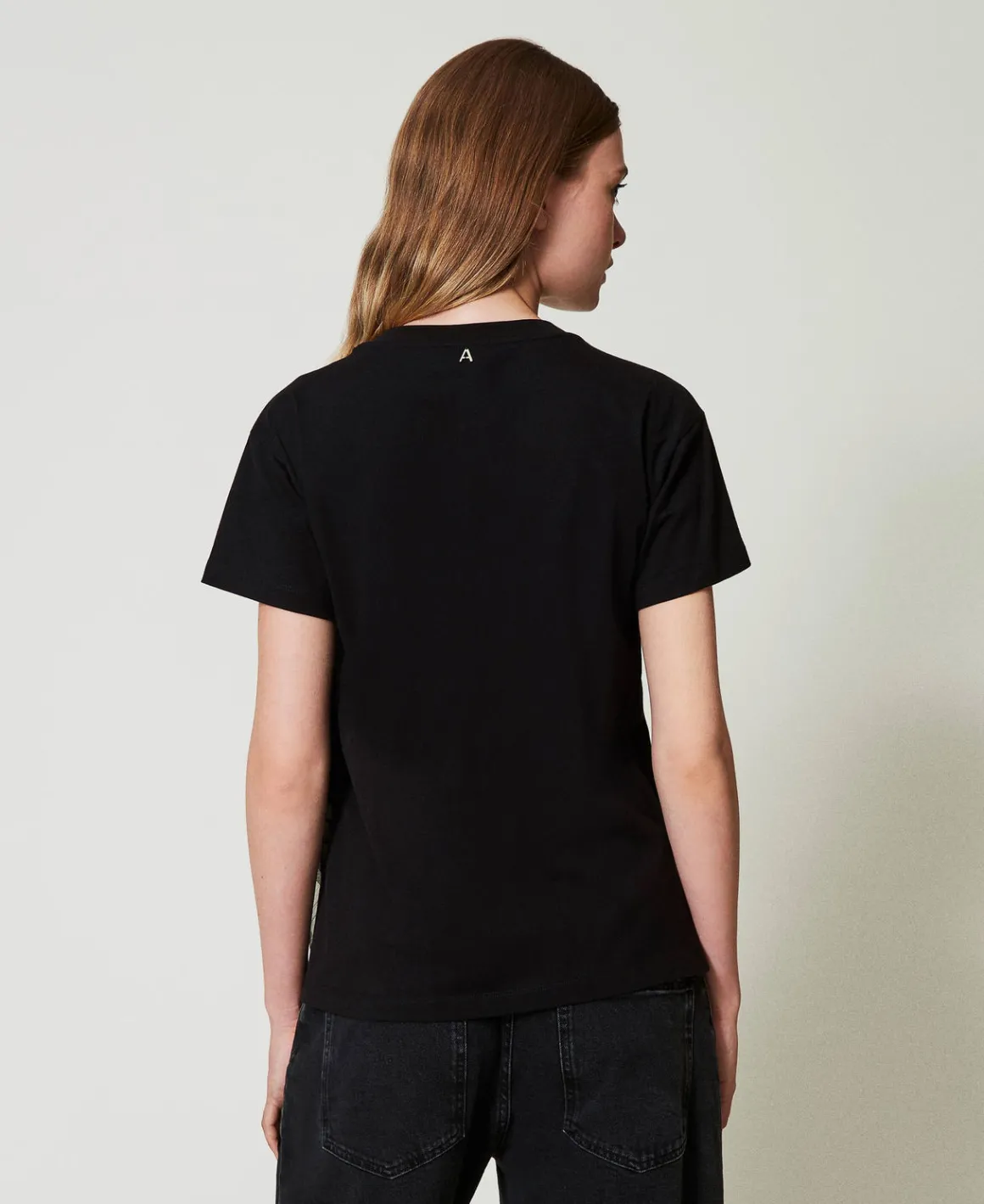 TWINSET Milano T-shirt Con Volant In Creponne | T-Shirt E Top