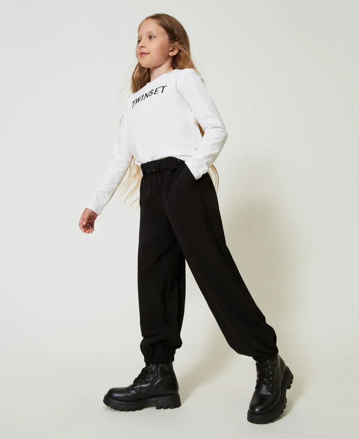 TWINSET Milano T-shirt Cropped Con Logo Ricamato | T-Shirt E Top