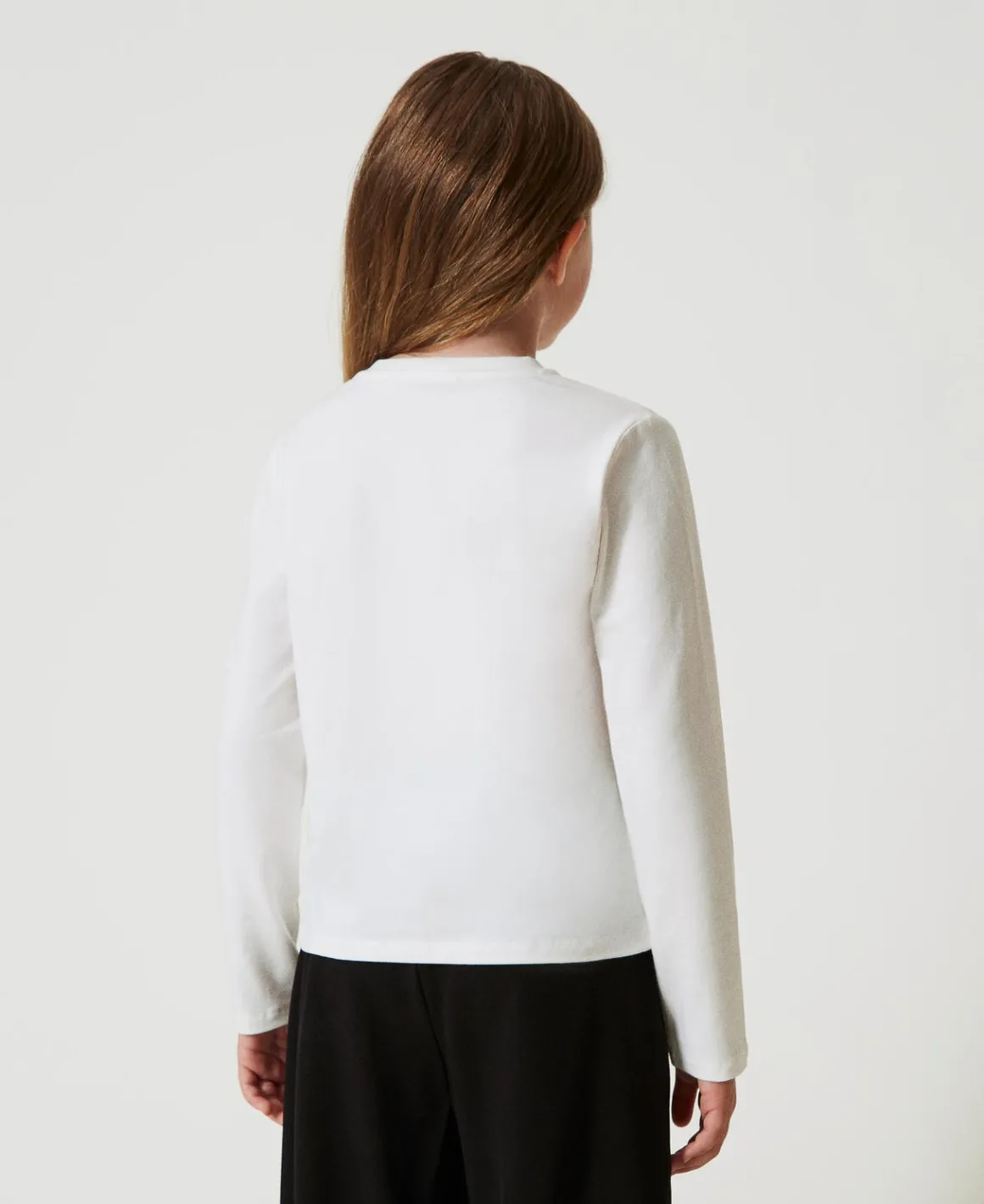 TWINSET Milano T-shirt Cropped Con Logo Ricamato | T-Shirt E Top