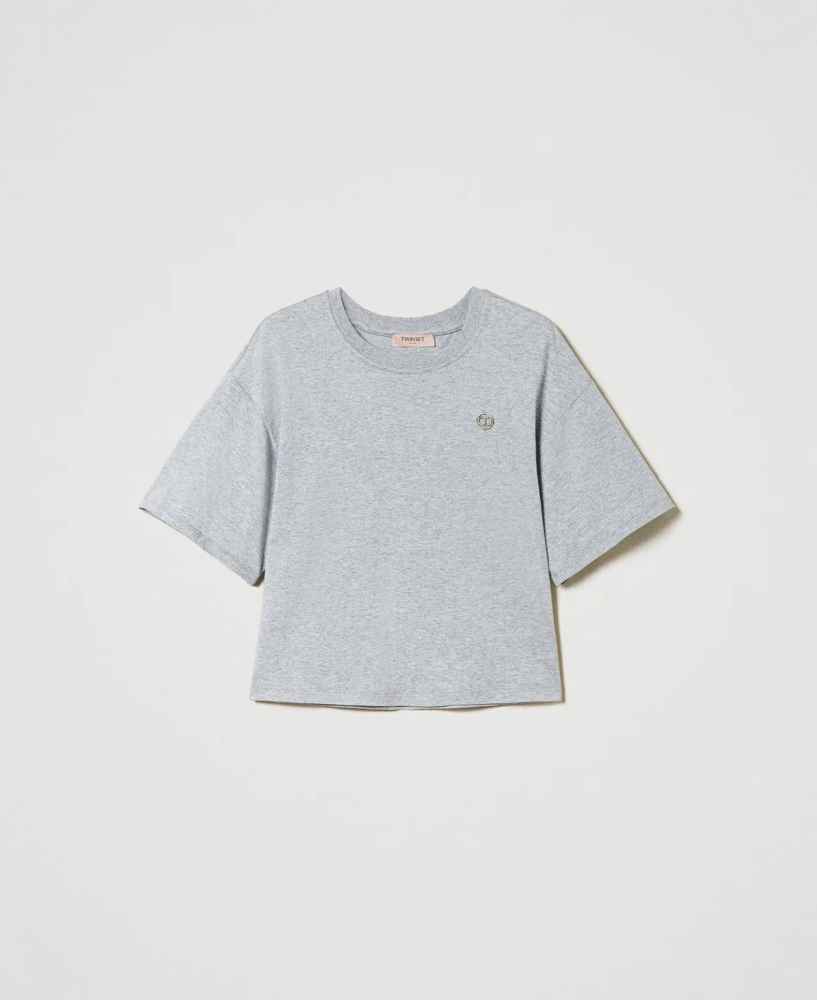 TWINSET Milano T-shirt Mélange Con Oval T | T-Shirt E Top