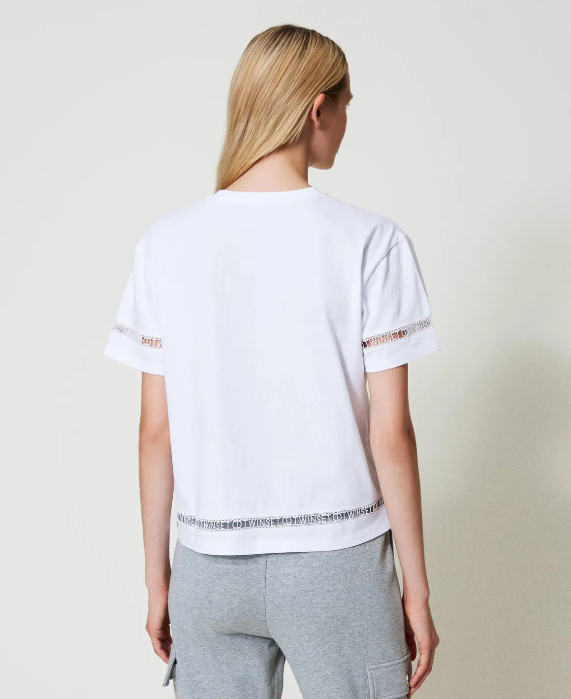 TWINSET Milano T-shirt Regular Con Logo Ricamato | T-Shirt E Top
